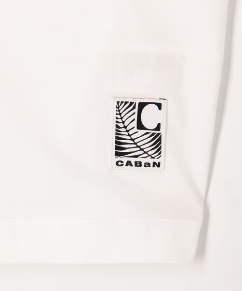 CABaN（キャバン） tシャツ スビンコットン FLOWER Tシャツ メンズ