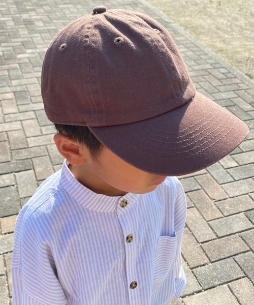 帽子 キャップ 【newhattan】ニューハッタン KID’Sキャップ Baseball Low Cap-twill kids-｜zozo｜08