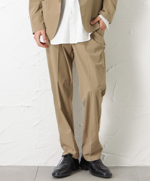 専用です！ NAVY メンズ パンツ スラックス SOLOTEX(R)使用 ストレッチテーパード