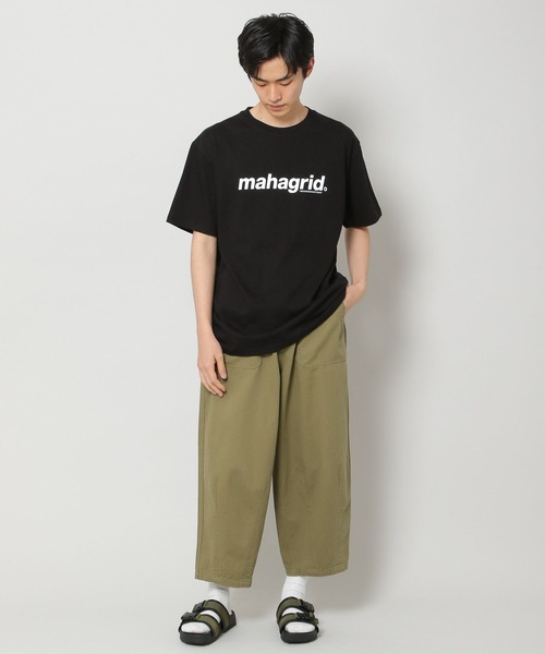 tシャツ 「UNISEX」MAHAGRID／BASIC LOGO TEE　2277557 レディース メンズ mahagrid/マハグリッド』BASIC LOGO TEE/ベーシックロゴ Tシャツ