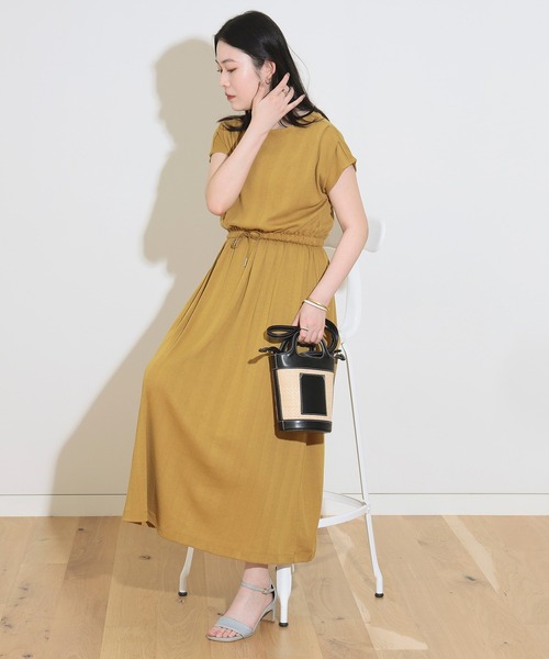 Jus d’ Orange ロックチェーン　千鳥ワンピース　ひざ丈 Sunny clouds ワンピース サニークラウズ 段差のあるチェック