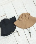 帽子 ハット パッカブル撥水つば広ハット レディースの詳細画像5