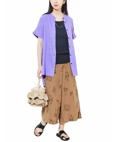 Live in comfort（リブインコンフォート） タンクトップ ノースリーブ