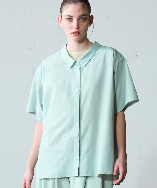 MIDIUMISOLID バルーンシャツ セール】 MIDIUMISOLID for Ladies バルーンシャツプルオーバー