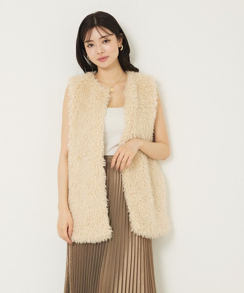 abahouse mavie（アバハウスマヴィ） ベスト ジレ 「ロングセラー