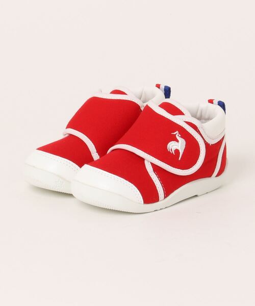 le coq sportif ルコックスポルティフ　スニーカー　レッド　25.0 ルコックスポルティフ le coq sportif ローカットスニーカー