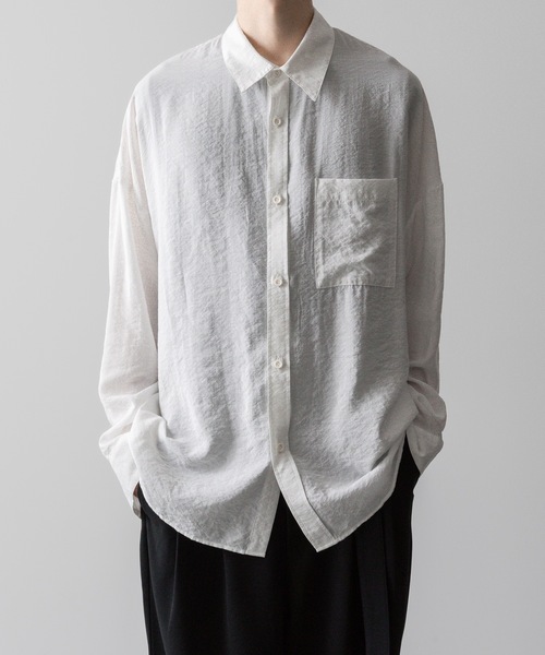 シャツ RY/NYローン オーバーサイズドL/Sシャツ / RY/NY LAWN 