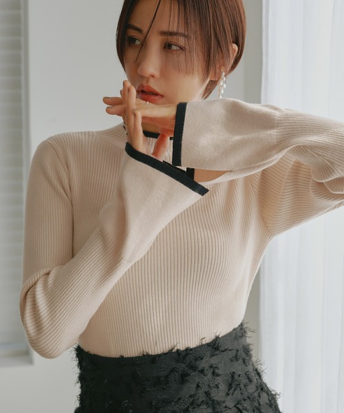 RUIRUE BOUTIQUE ニット セーター 選べるデザイン 静電気防止