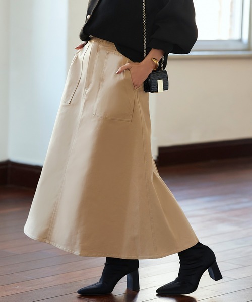 RUIRUE BOUTIQUE（ルイルエブティック） マルチサイズ スカート タック