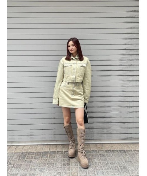 SLY（スライ） uvカット デニムスカート NOAH DENIM S/SK-E ノア 
