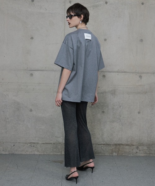 JOSE MOON（ジョゼムーン） ワイドパンツ パンツ LAME KNIT SHEER