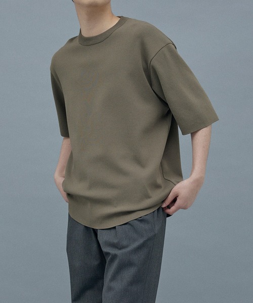SUAVELE【CREW NECK】【素肌ニット】【日本製】【RX-0027】 SUAVELE【CREW NECK】【素肌ニット】【日本製】【RX-0027