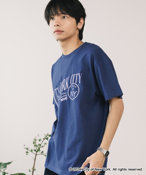 tシャツ 「GOOD ROCK SPEED」NYC Tee レディース GOOD ROCK SPEED:〈洗濯機可能〉NYC カラー ロゴ プリント TEE