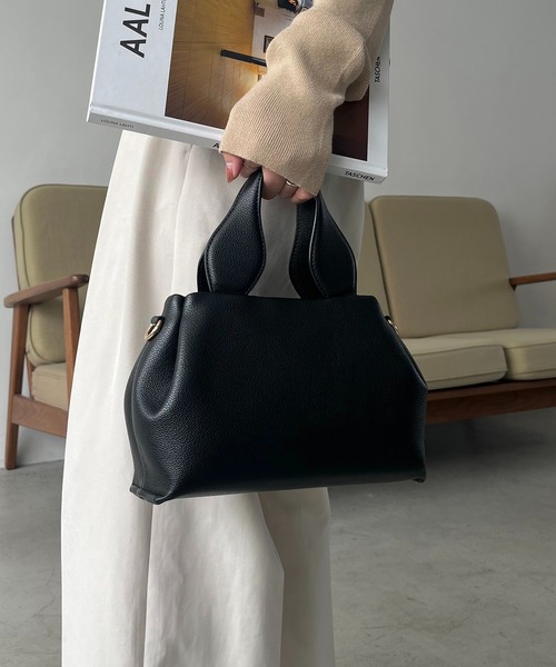 【CAPRICIUEX LE'MAGE】クラシカル ミニ レザーバッグ CAPRICIEUX LE'MAGE ショルダーバッグ バッグ 「ロングセラー