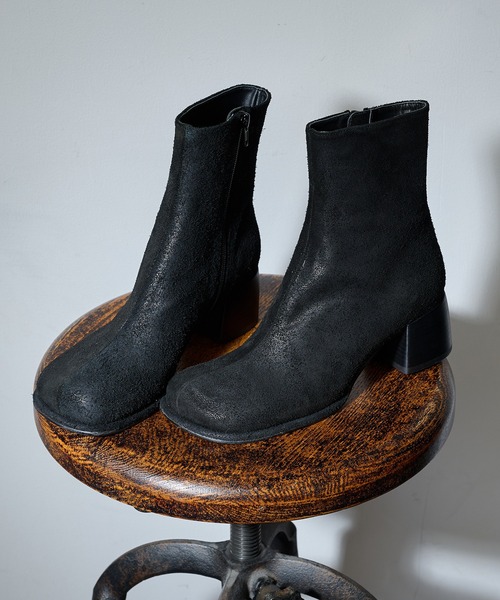 専用⭐︎ALM.アデラADELA LEATHER BOOTS サイドジップブーツ ALM.｜アデラ レザー ブーツ ADELA LEATHER BOOTS サイドジップ