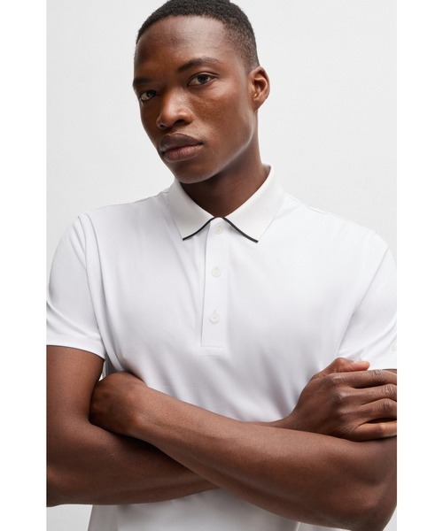 BOSS（HUGO BOSS） ポロシャツ BOSSロゴ クイックドライ