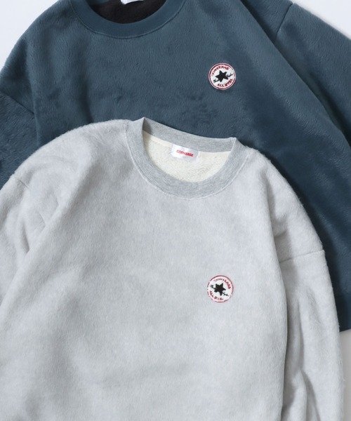 00s ビンテージ コンバース スウェット LL グレー 刺繍
