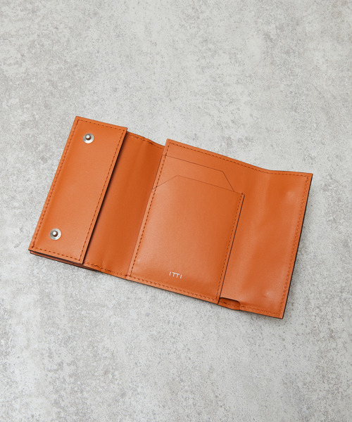 itti 財布 本革三つ折りミニ財布｜CRISTY TRIFOLD MINI WLT / DIPLO SKY｜ITTI