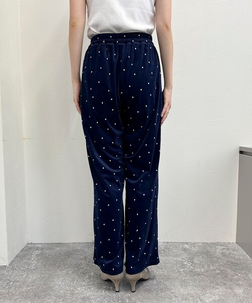 fredy emue（フレディエミュ） パンツ 「セットアップ対応」ベロア