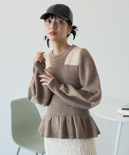 FREAK'S STORE（フリークスストア） ニット セーター ペプラム