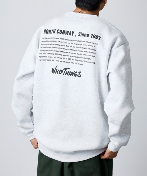 WILD THINGS（ワイルドシングス） トレーナー スウェット 「WILD
