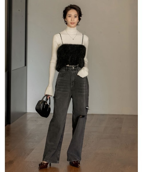 Re:EDIT（リエディ） キャミソール 「2024-25 WINTER COLLECTION」前後