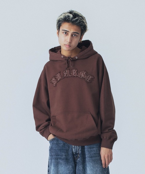 XLARGE パーカー ARCH LOGO HOODED SWEATSHIRT メンズ
