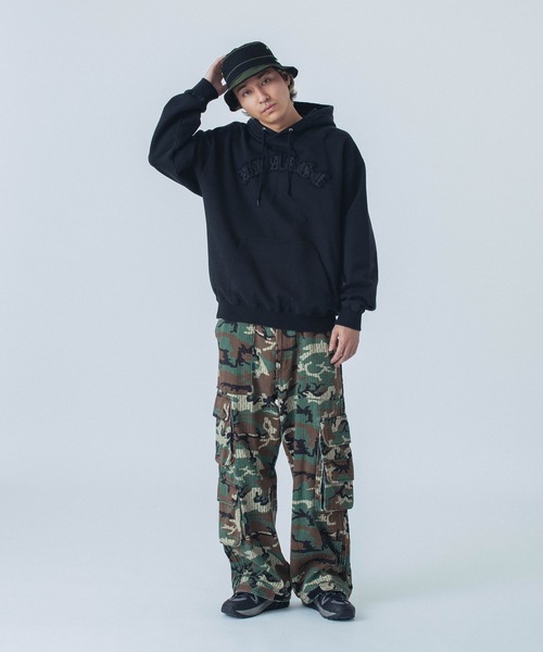Arch パーカー グレー M college logo sweat zip parka【gray】 - Arch ☆ アーチ