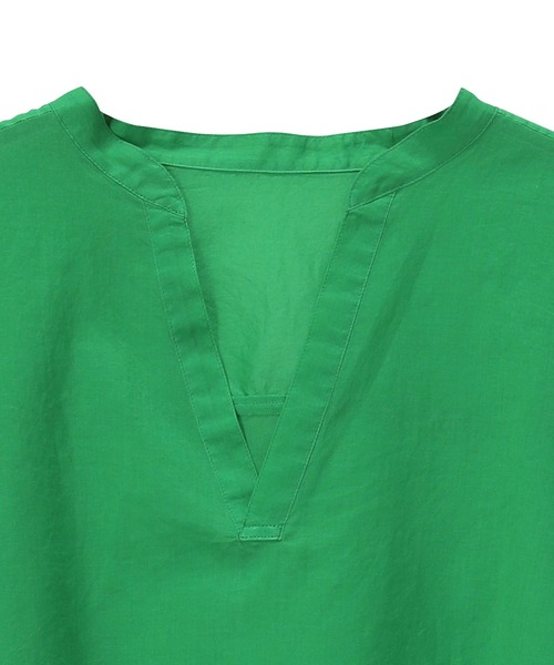 ZUCCa 「ZUCCa」 7分袖ブラウス M size ネイビー レディース