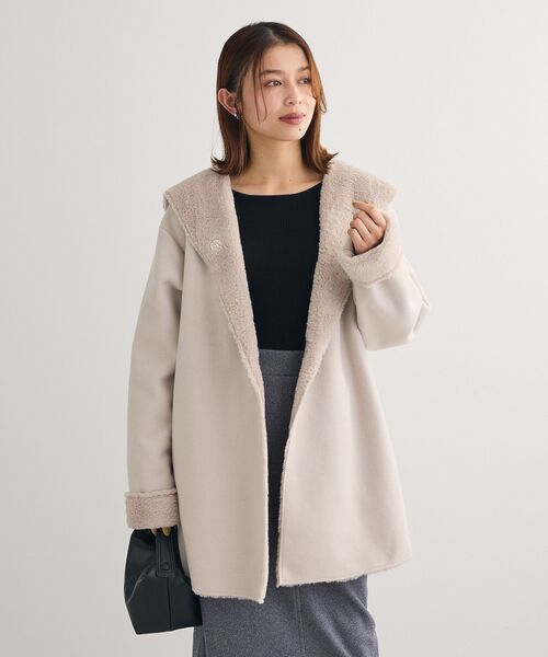 Green Parks（グリーンパークス） コート アウター フーディガウン