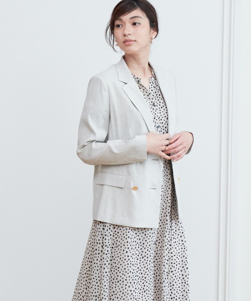 人気♡ANAYIアナイ♡ベージュバルーン袖膝丈半袖ワンピース ANAYI 「ANAYI」 半袖ワンピース 38 ベージュ レディース