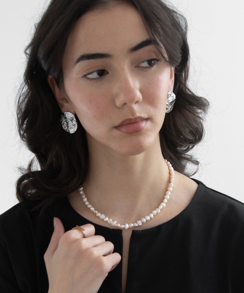 abaskdesign（アバスクデザイン） ネックレス 淡水パールネックレス