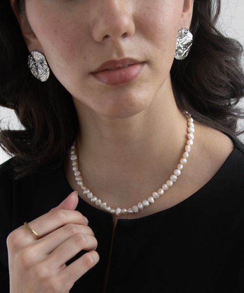 abaskdesign（アバスクデザイン） ネックレス 淡水パールネックレス