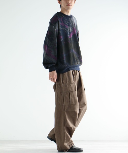 【新品未使用】Olde M & Daughter 25SSクルーネック セーター URBAN RESEARCH DOORS ニット セーター モンゴリアンウール