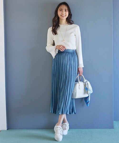 any SiS スカート 「洗える」オーロラプリーツ : ZOZOTOWN Yahoo
