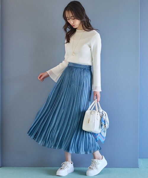 any SiS スカート 「洗える」オーロラプリーツ : ZOZOTOWN Yahoo