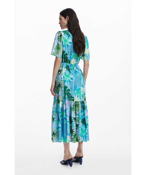 Desigualワンピース Desigual ワンピース 「Desigual x Stella Jean」フォーク