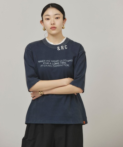 tシャツ Curensology(カレンソロジー)/「UNIVERSAL OVERALL」別注ショートスリーブTシャツ レディースの画像