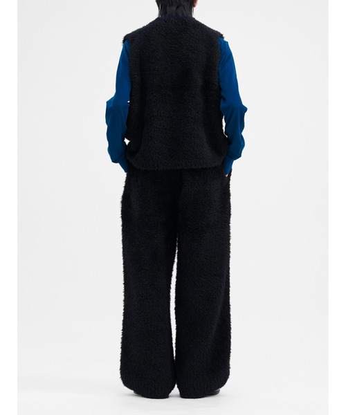LAPIIS パンツ BRITISH FUR RELAXED WIDE TROUSER メンズ レディース