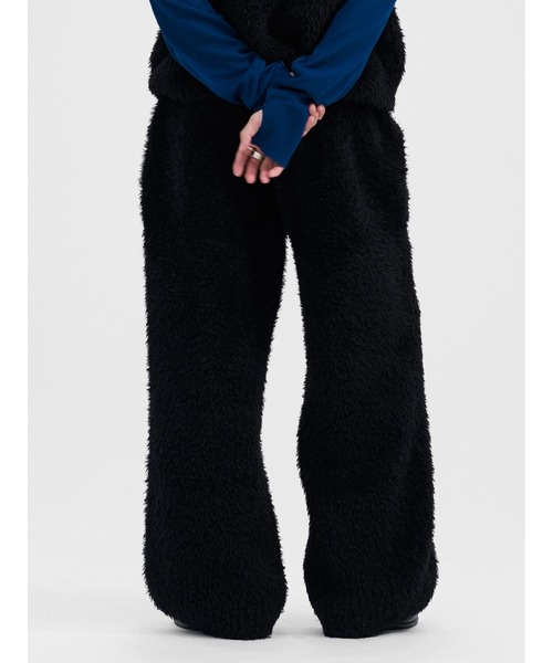 LAPIIS パンツ BRITISH FUR RELAXED WIDE TROUSER メンズ レディース