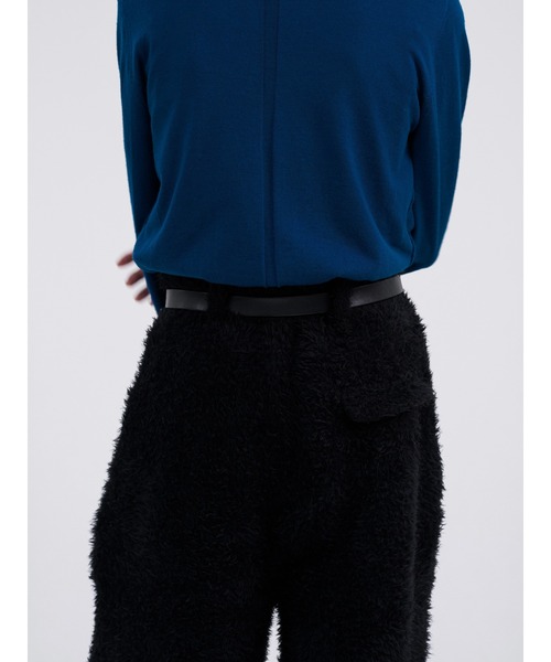 LAPIIS パンツ BRITISH FUR RELAXED WIDE TROUSER メンズ レディース