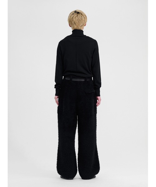 LAPIIS パンツ BRITISH FUR RELAXED WIDE TROUSER メンズ レディース