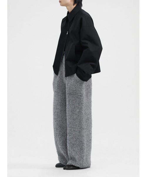 LAPIIS パンツ BRITISH FUR RELAXED WIDE TROUSER メンズ レディース