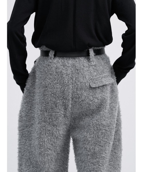 LAPIIS パンツ BRITISH FUR RELAXED WIDE TROUSER メンズ レディース