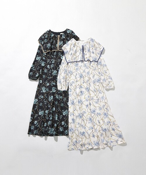 ANY SIS（エニィスィス） ワンピース 「洗える」スカーフデザイン