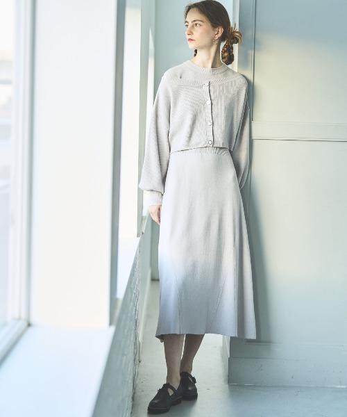 AND COUTURE（アンドクチュール） ワンピース アンサンブルニット