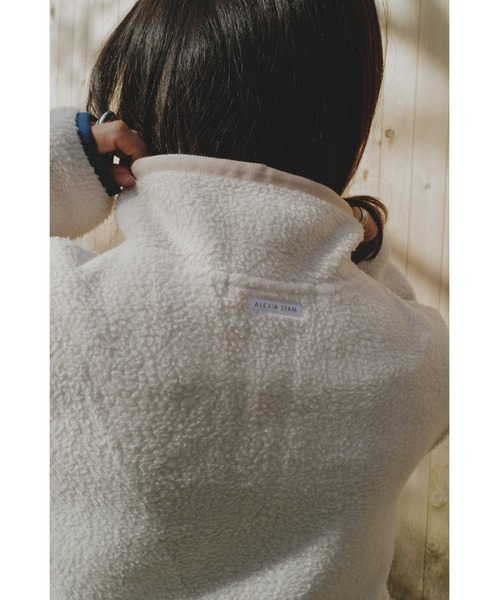 ALEXIA STAM（アリシアスタン） トレーナー スウェット Message Fleece