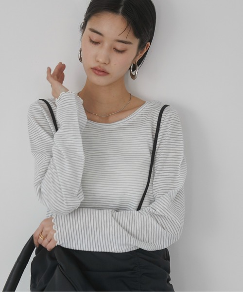 バックオープンTシャツ（ボーダー） 即日発送】バックオープンTシャツ（ボーダー） – TORUGATO