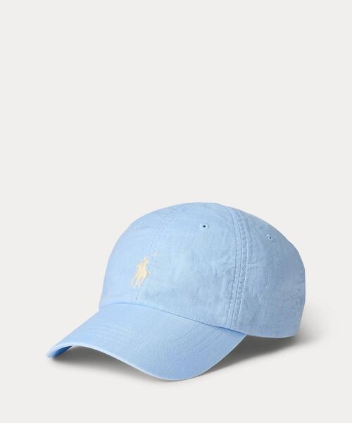 POLO RALPH LAUREN キャップ 帽子 リネン ボール メンズ