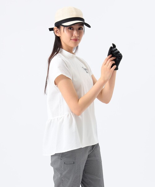 BEAMS GOLF（ビームス ゴルフ） tシャツ 半袖 ORANGE LABEL / 切り替え
